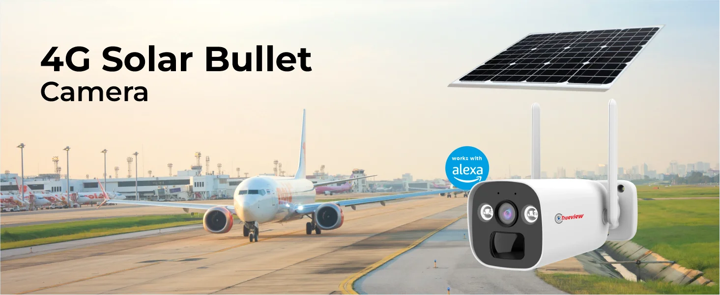 4G Solar Bullet Camera 01