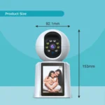 3MP Wi-Fi PT Camera with Built-in Screen 01