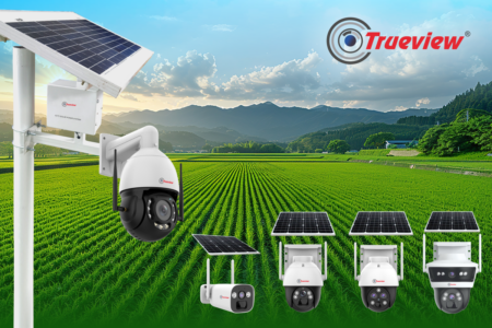 CCTV Camera with Solar Panel