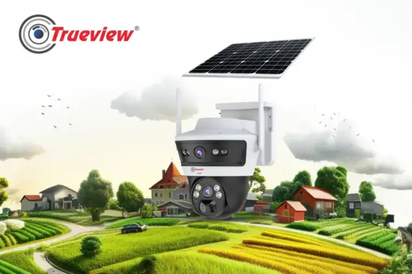 CCTV Camera with Solar Panel