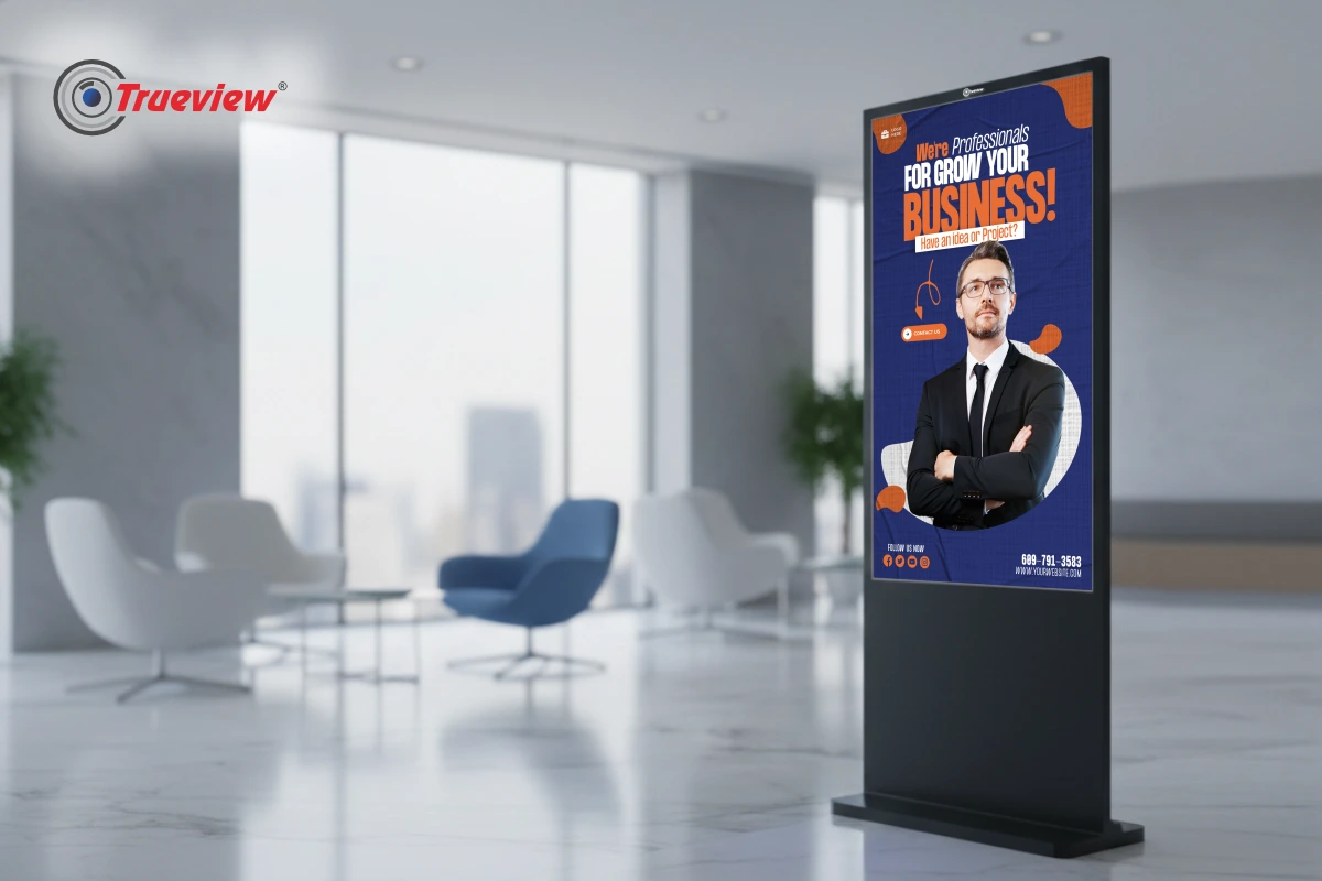 CS1 Trueview Digital Signages for Personalised Welcome and Promo Highlights 1200x800 02