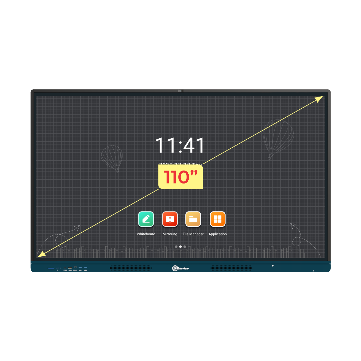 Lango 110 inch in Built Camera Lango 110 inch in Built Camera