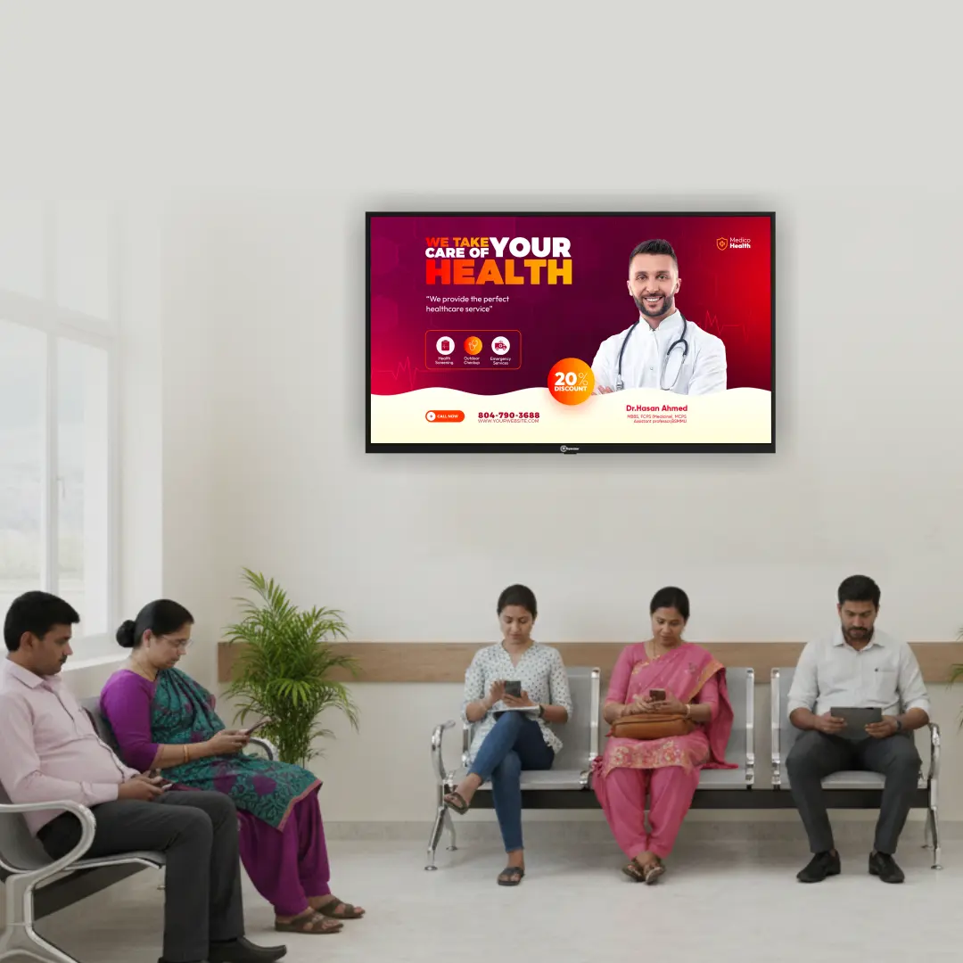 1.Enhancing Patient Experience in Indore Hospitals with Trueview Digital Signages 03