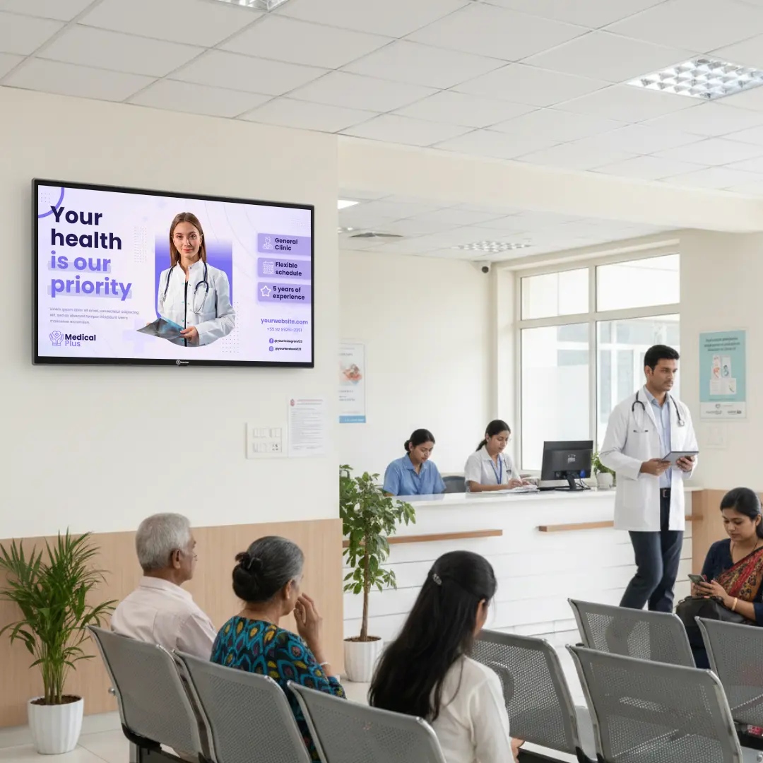 1.Enhancing Patient Experience in Indore Hospitals with Trueview Digital Signages 05