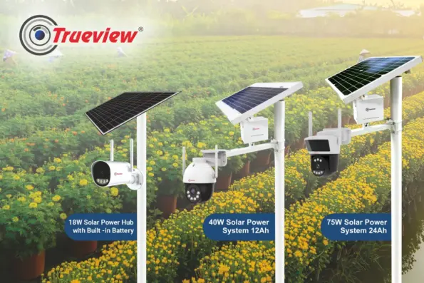 Solar Powered CCTV Camera