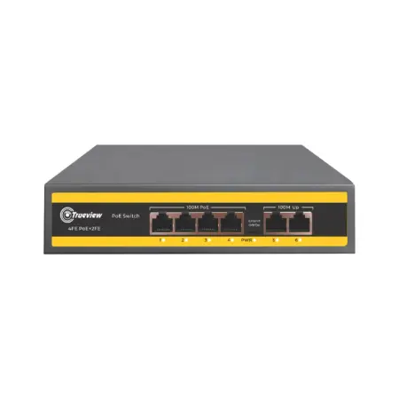 4+2 100 Mbps PoE Switch