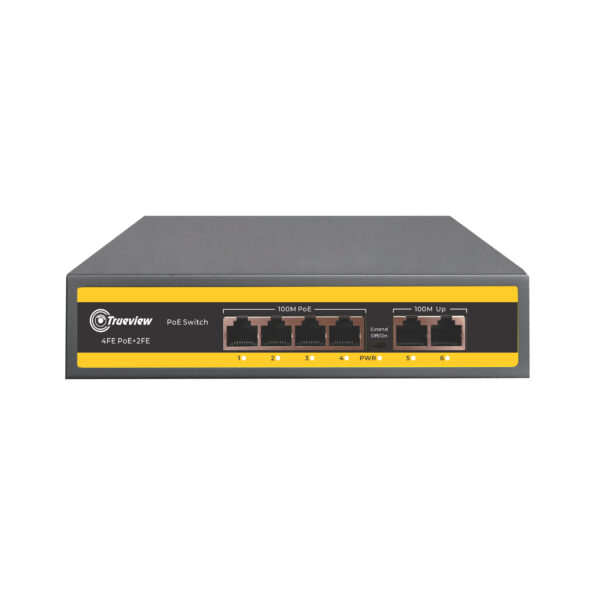 4+2 100 Mbps PoE Switch