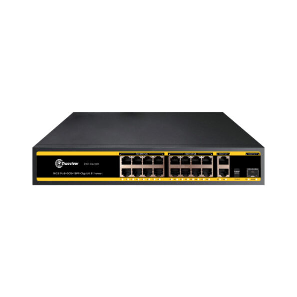 PoE Switch 16G+2G+1SFP