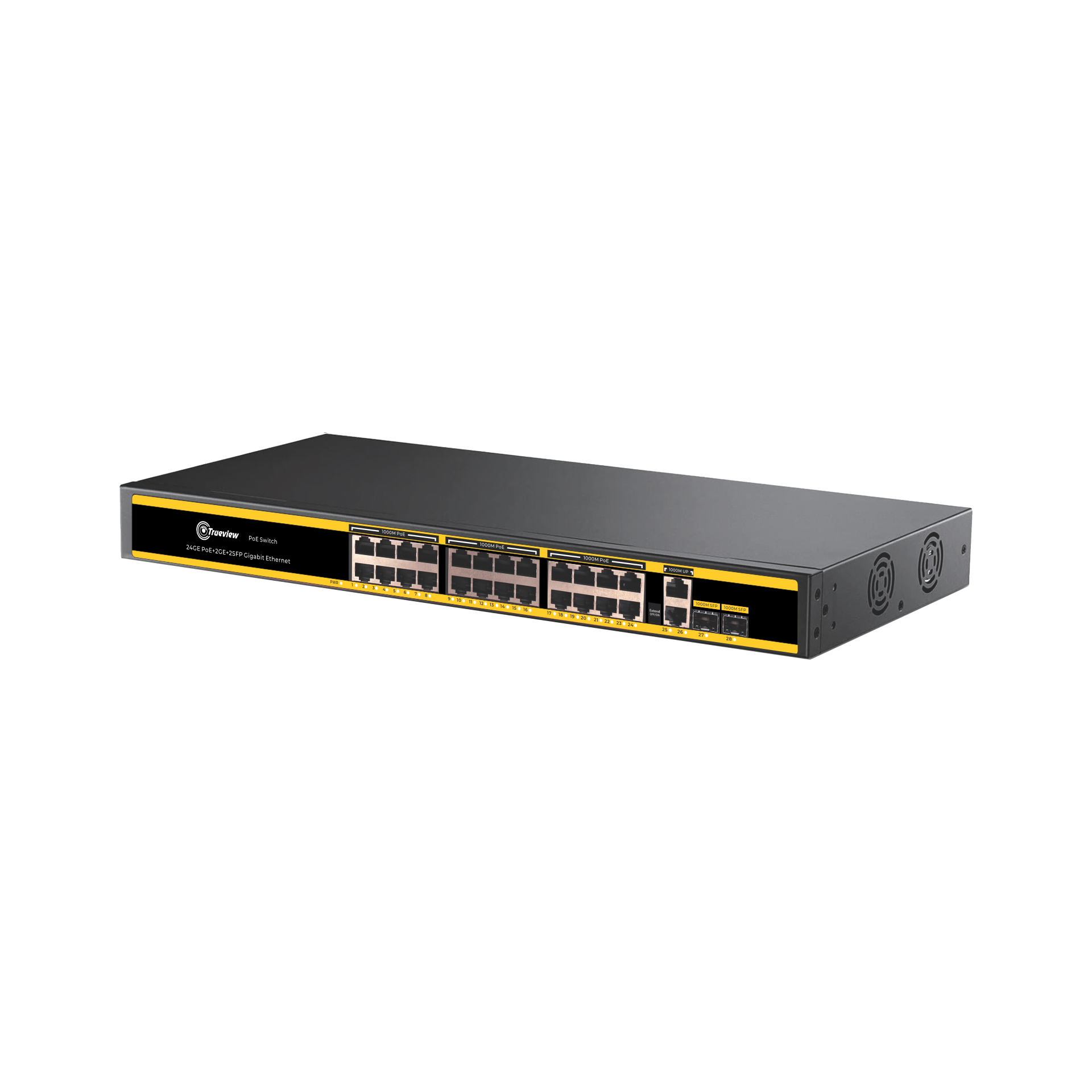T38269-A 24 Gigabit PoE + 2 Gigabit Uplink + 2 SFP Port ND-APG2422 02