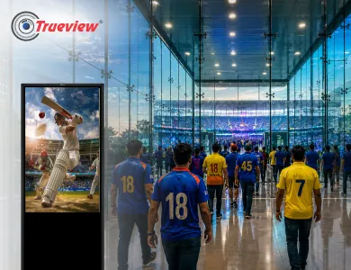 1 Reducing Entry Rush During IPL Matches with Trueview Digital Signages